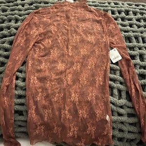 Free People Lace Layering Top size Large